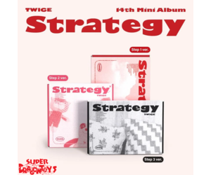 TWICE (트와이스) - STRATEGY - 14TH MINI ALBUM - SUPER DRAGON TOYS