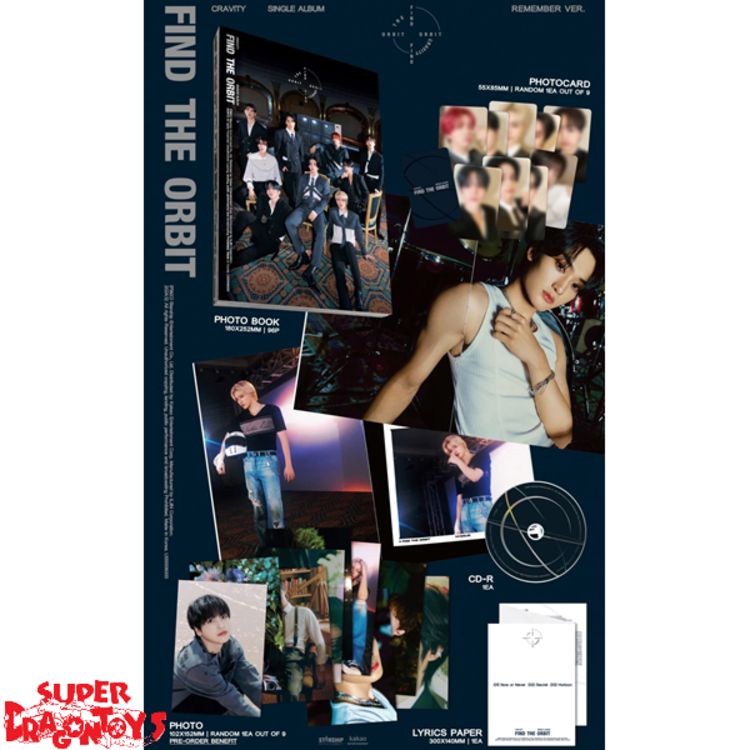 CRAVITY (크래비티) - FIND THE ORBIT - [SPECIAL / REMEMBER VER.] - SINGLE ALBUM