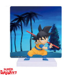 BANPRESTO DRAGON  BALL DAIMA - SON GOKU [MINI] - FIGURE WITH PANEL