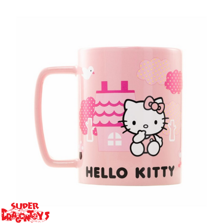 SANRIO HELLO KITTY AND FRIENDS - HELLO KITTY - FUZZY MUG WITH REMOVABLE COVER