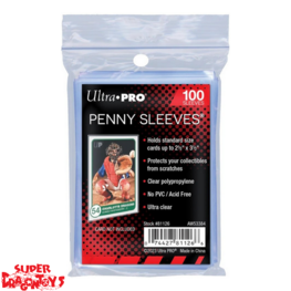 ULTRA PRO - PENNY SLEEVES [100 SLEEVES] - STANDARD SIZE