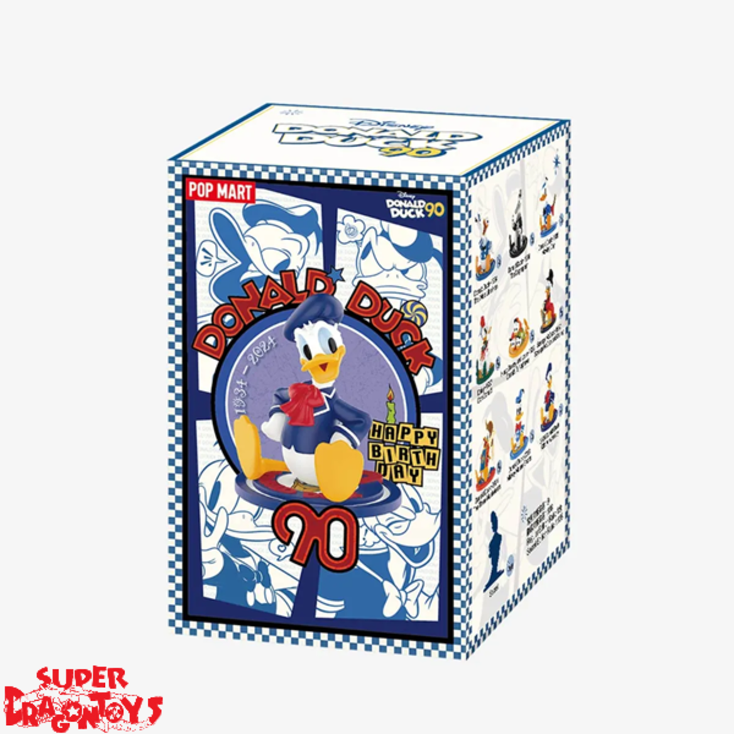 POP MART - DONALD DUCK [90TH ANNIVERSARY SERIES] - BLINDBOX MINI
