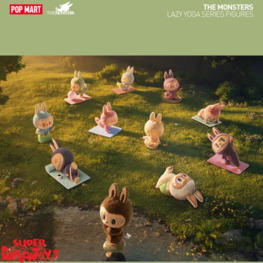 POP MART POP MART - THE MONSTERS ["LAZY YOGA" SERIES] - BLINDBOX MINI FIGURE