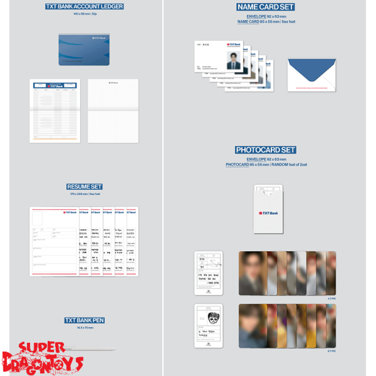 TXT (투모로우바이투게더) - 2025 SEASON'S GREETINGS - [DESK CALENDAR + DIGITAL CODE SET] PACKAGE