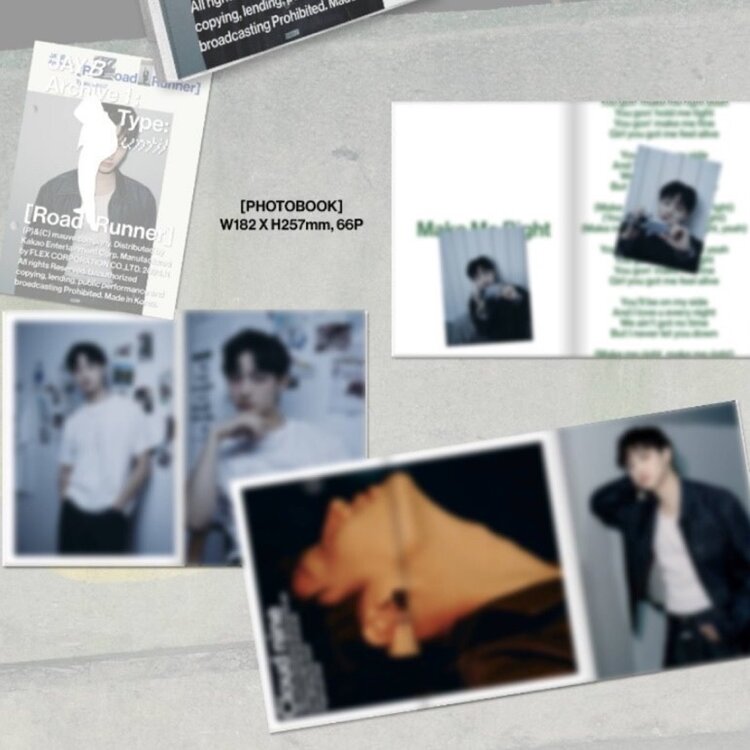 JAY B (제이비) [GOT7] - ARCHIVE 1: ROAD RUNNER - 1ST ALBUM  [TYPE : UNTIL]