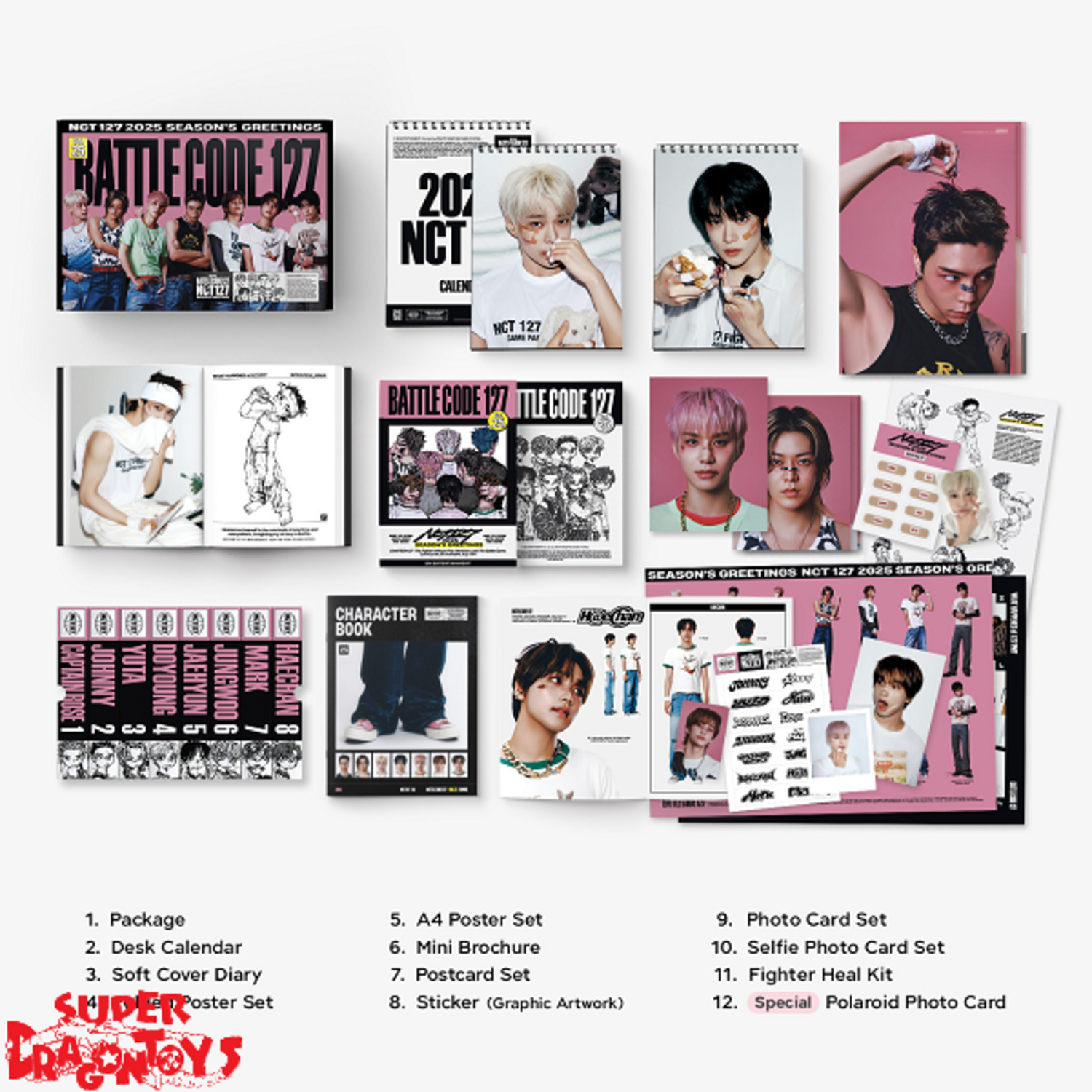 NCT127 seasons greeting まとめ売り NCT 127 - Seasons Greetings 2025 Fanplee Pre-order Benefit