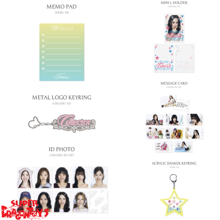 TWICE (트와이스) - 2025 SEASON'S GREETINGS - [DESK CALENDAR] PACKAGE + [JYP PHOTOCARD SET]