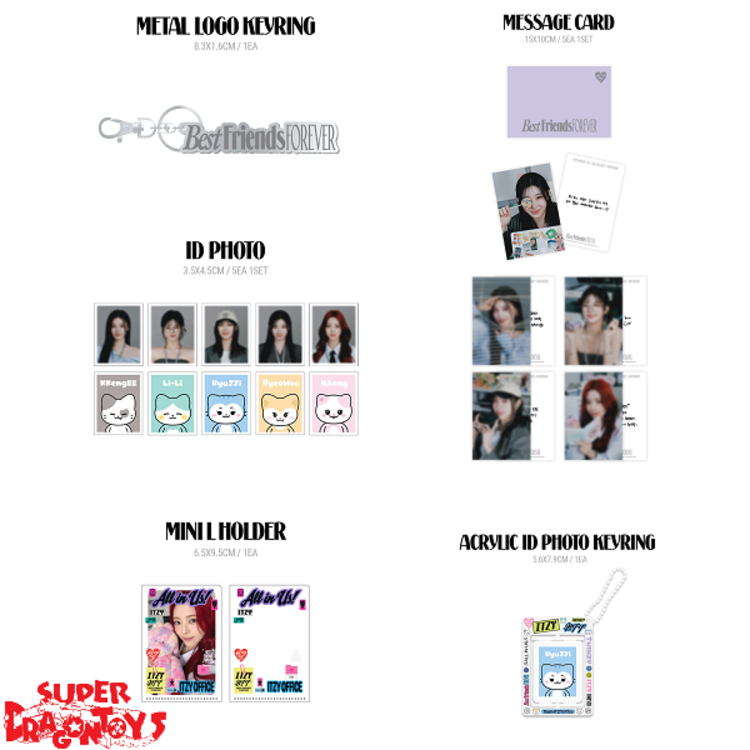 ITZY (있지) - 2025 SEASON'S GREETINGS - [DESK CALENDAR] PACKAGE + [JYP PHOTOCARD SET]
