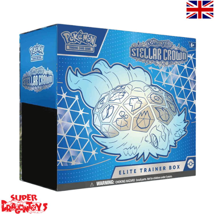 POKEMON TCG - ELITE TRAINER BOX "SCARLET & VIOLET : STELLAR CROWN" [SV07] - ENGLISH EDITION