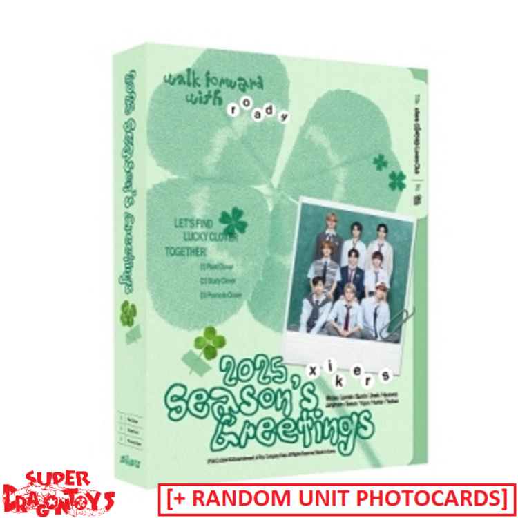 XIKERS (싸이커스) - 2025 SEASON'S GREETINGS - [DESK CALENDAR] PACKAGE + [PHOTOCARDS]