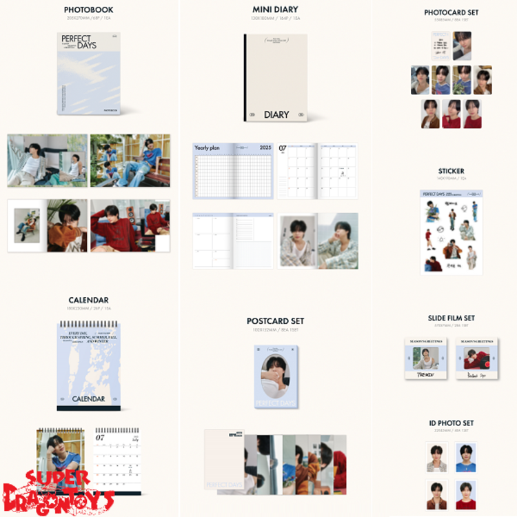 TAEMIN (태민) [SHINEE] - 2025 SEASON'S GREETINGS - [CALENDAR] PACKAGE