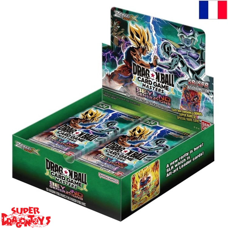 BANDAI DRAGON BALL SUPER TCG - DISPLAY [24 BOOSTERS] "BEYOND GENERATION" [B24]- EDITION FRANCAISE