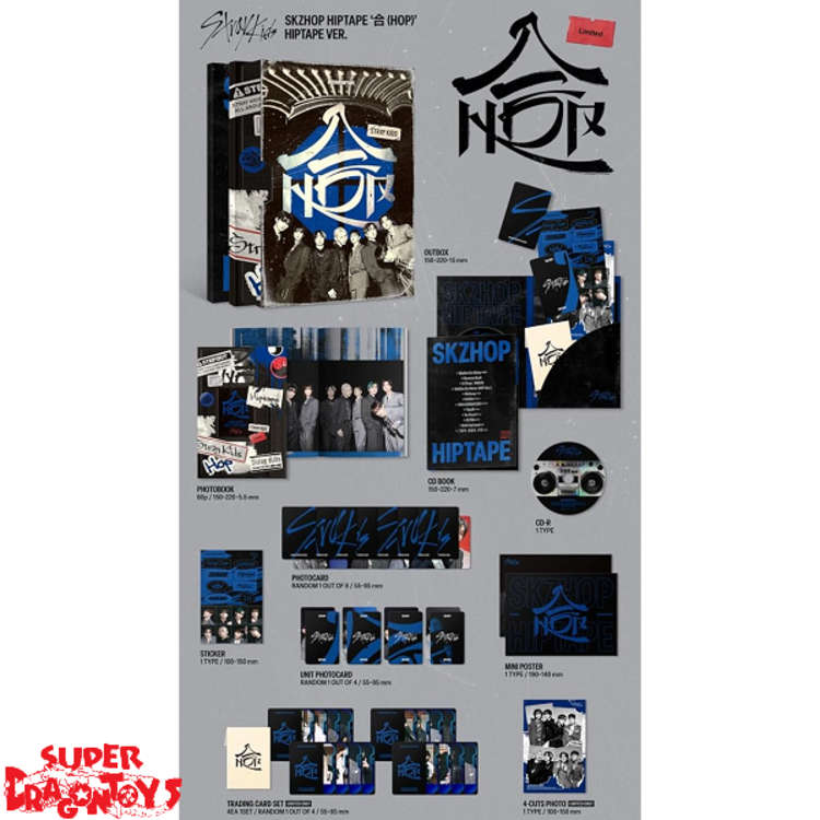 STRAY KIDS (스트레이 키즈) - SKZHOP HIPTAPE "合 (HOP)" - [HIPTAPE / LIMITED] - ALBUM