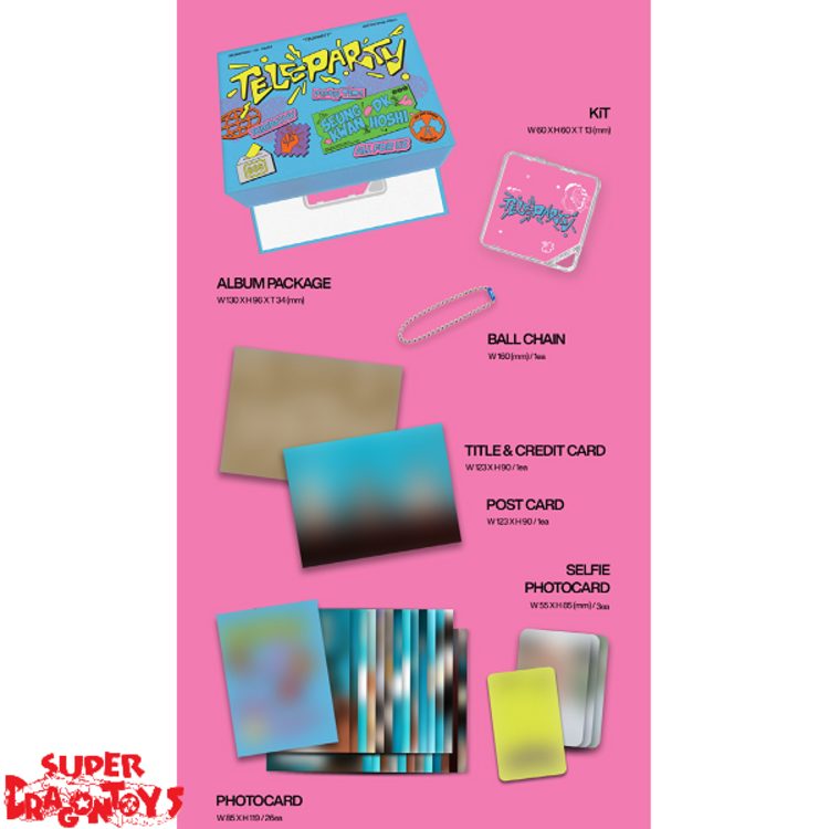 BSS (부석순) [SEVENTEEN] - TELEPARTY - [KIT VER.] - 2ND SINGLE ALBUM