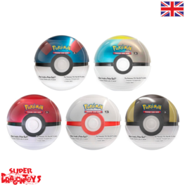 POKEMON TCG - POKEBALL TIN BOX - ENGLISH EDITION