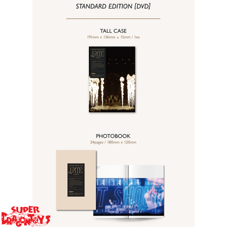 ENHYPEN (エンハイプン) - WORLD TOUR "FATE" IN JAPAN - [STANDARD EDITION DVD] PACKAGE