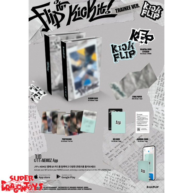KICKFLIP (킥플립) - [FLIP IT, KICK IT!] - [TRAINEE / NEMO VER.] - 1ST MINI ALBUM