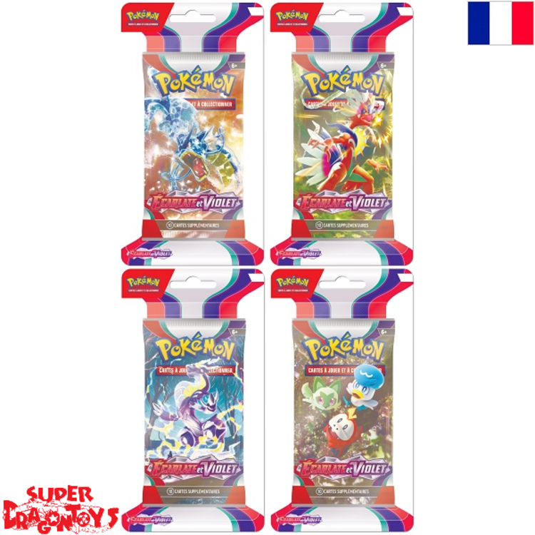 POKEMON TCG - BLISTER BOOSTER "ECARLATE ET VIOLET" [EV01] - EDITION FRANCAISE