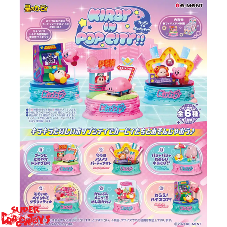 RE-MENT RE-MENT - KIRBY [KIRBY IN POP CITY] - BLINDBOX MINI FIGURE