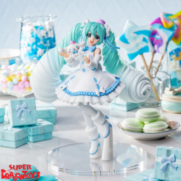 SEGA VOCALOID - HATSUNE MIKU X CINNAMOROLL [WHITE DRESS VER.] - LUMINASTA FIGURE