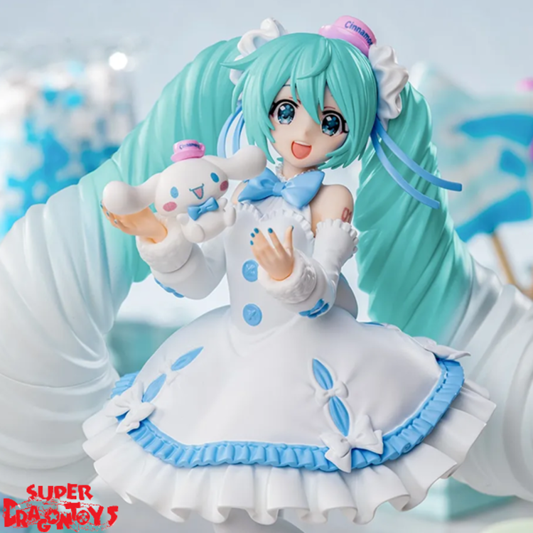 SEGA VOCALOID - HATSUNE MIKU X CINNAMOROLL [WHITE DRESS VER.] - LUMINASTA FIGURE