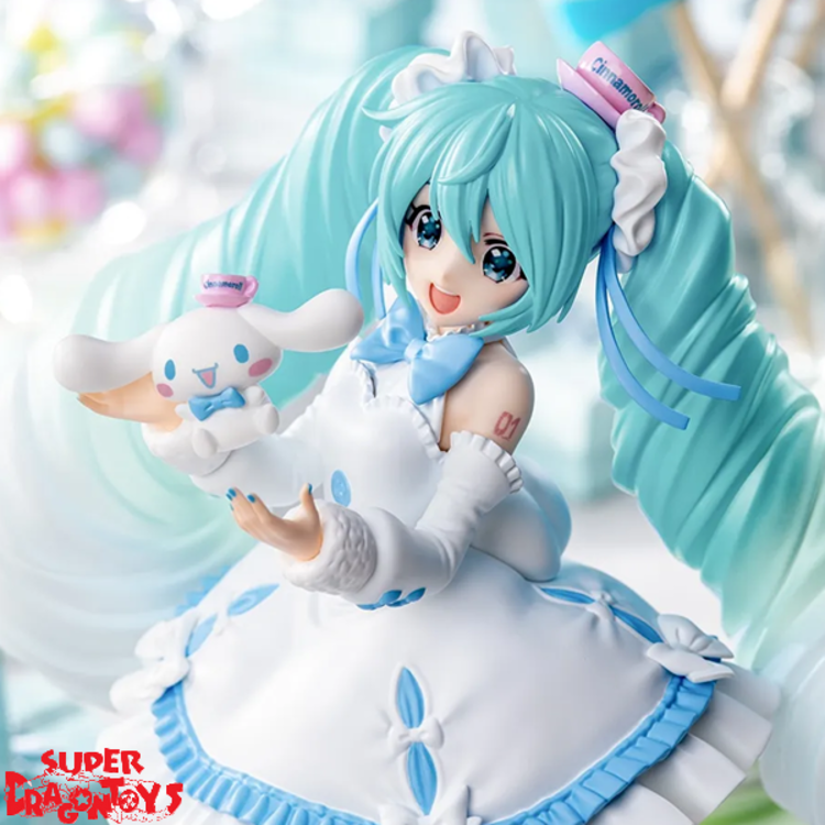 SEGA VOCALOID - HATSUNE MIKU X CINNAMOROLL [WHITE DRESS VER.] - LUMINASTA FIGURE