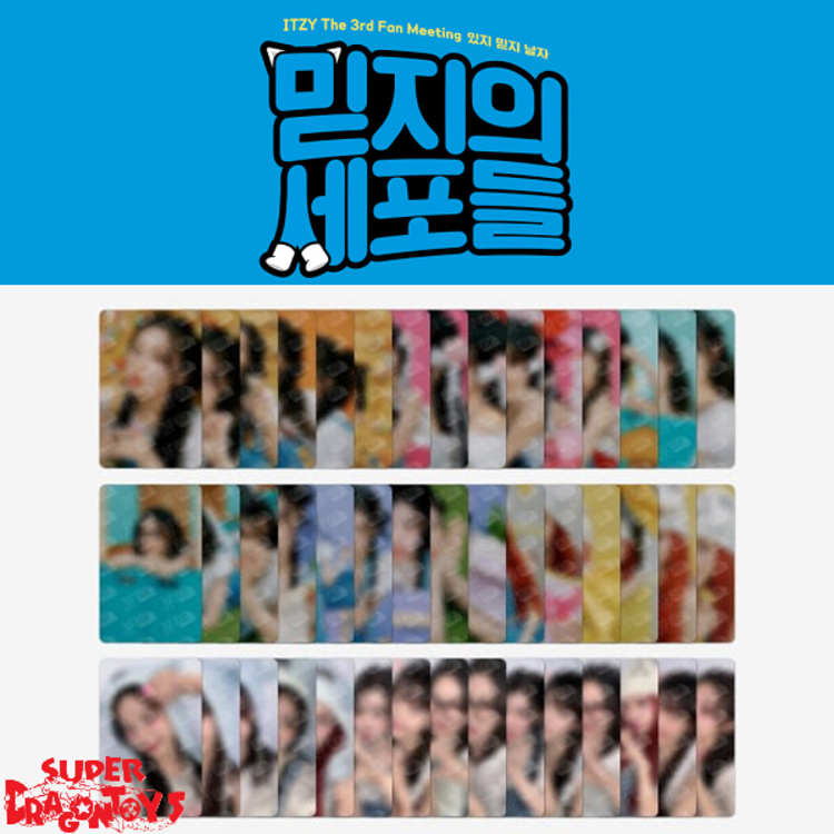 ITZY (있지) - 3RD FAN MEETING [MIDZY'S CELLS] TRADING CARD PACK - OFFICIAL MD