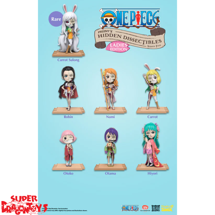 ONE PIECE - FREENY'S HIDDEN DISSECTIBLES [SERIES FIVE "LADIES EDITION"] - BLINDBOX FIGURE
