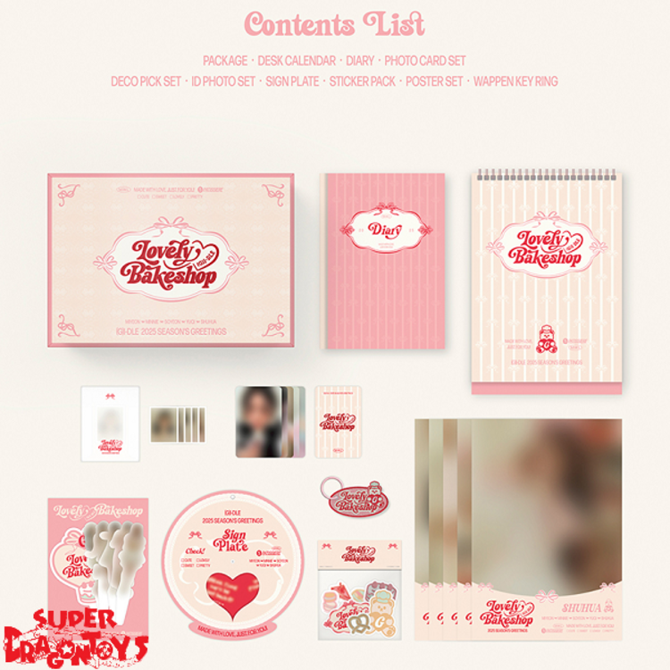 (G)I-DLE ((여자)아이들) - 2025 SEASON'S GREETINGS - [DESK CALENDAR] PACKAGE