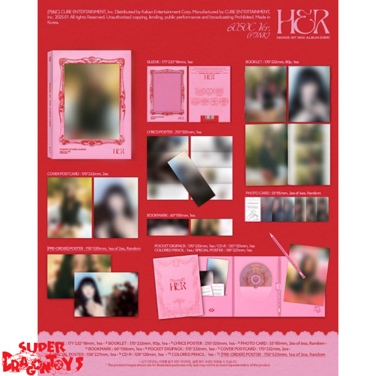 MINNIE (민니) [(G)I-DLE] - HER - 1ST MINI ALBUM