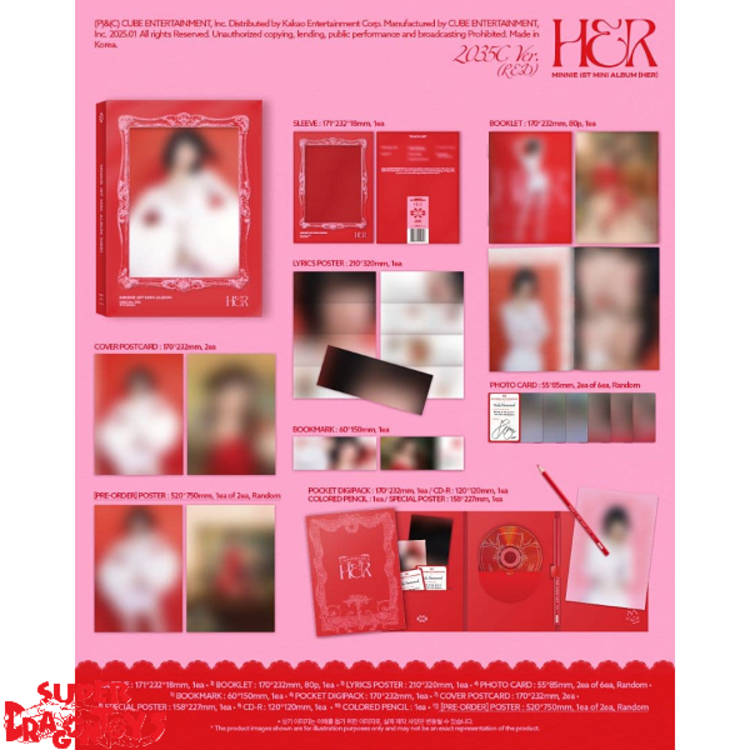 MINNIE (민니) [(G)I-DLE] - HER - 1ST MINI ALBUM