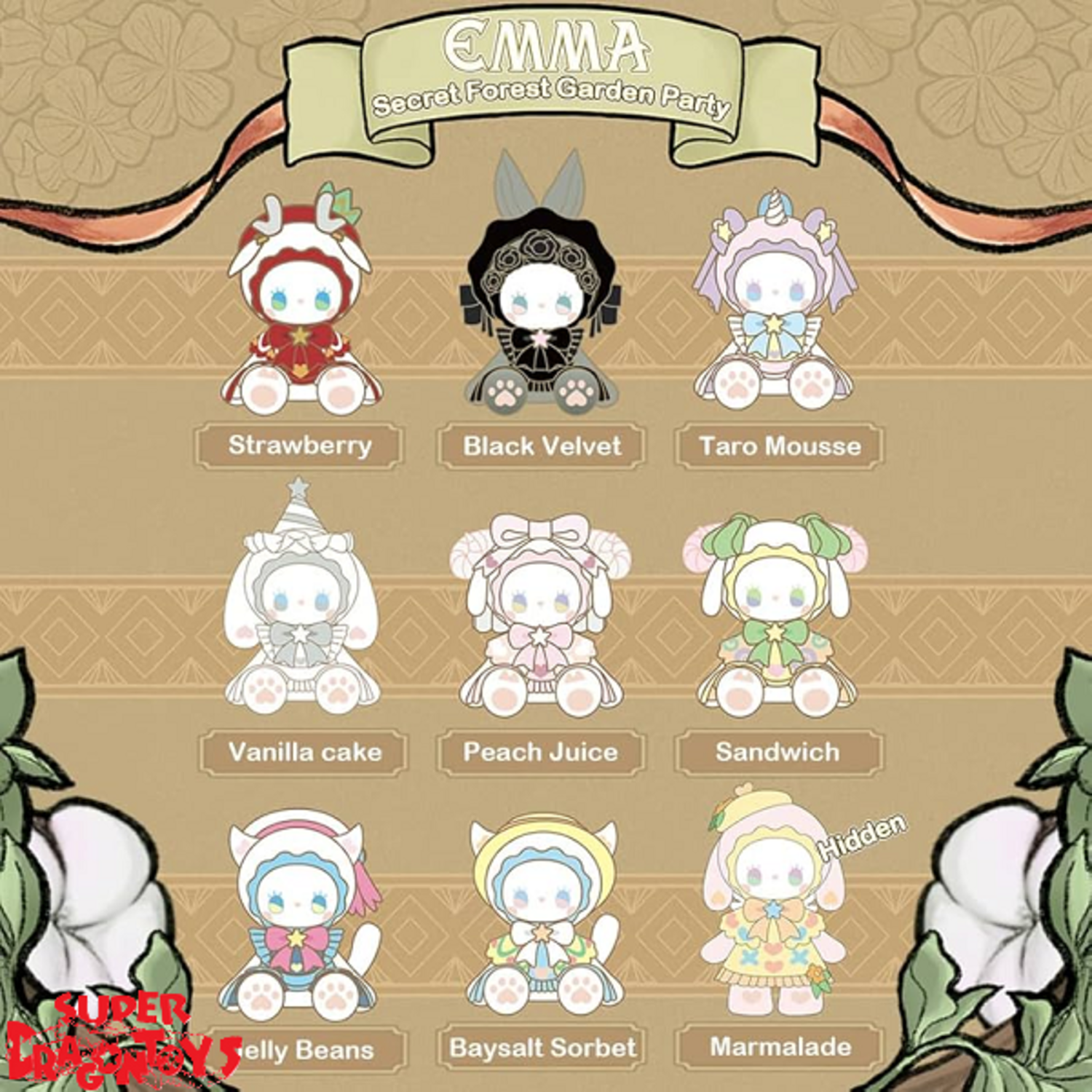 LUCKY EMMA - EMMA SECRET FOREST [GARDEN PARTY SERIES] BLINDBOX