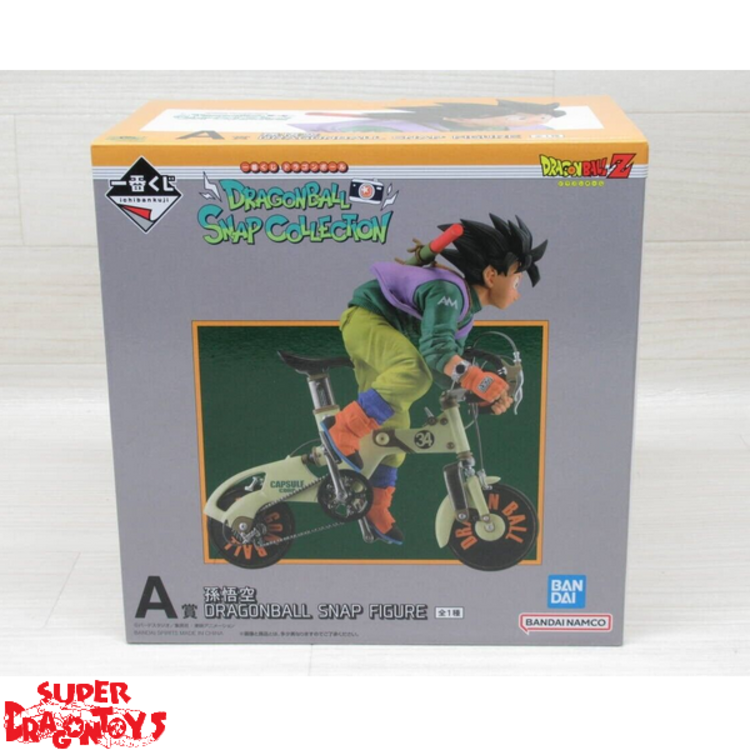 BANDAI DRAGON BALL - GOKU [BIKE] - [SNAP COLLECTION] ICHIBANSHO FIGURE