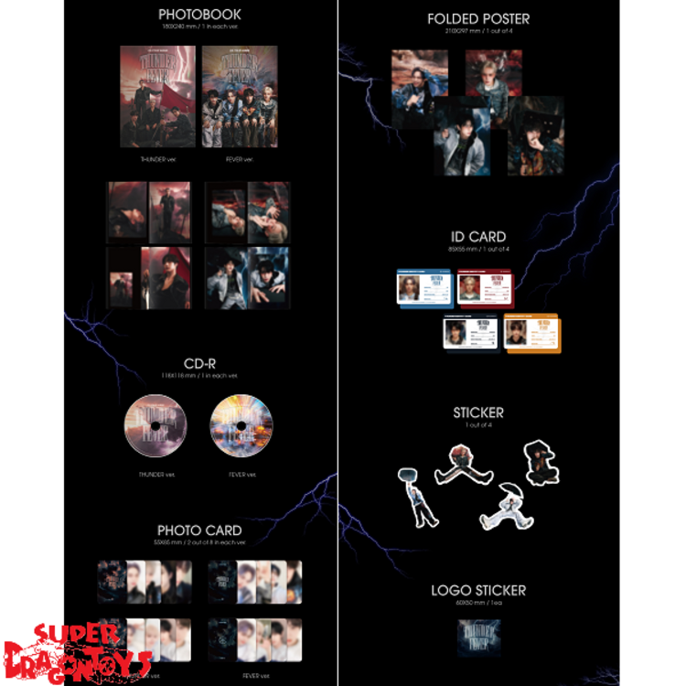 CIX (씨아이엑스) - THUNDER FEVER - 7TH MINI ALBUM