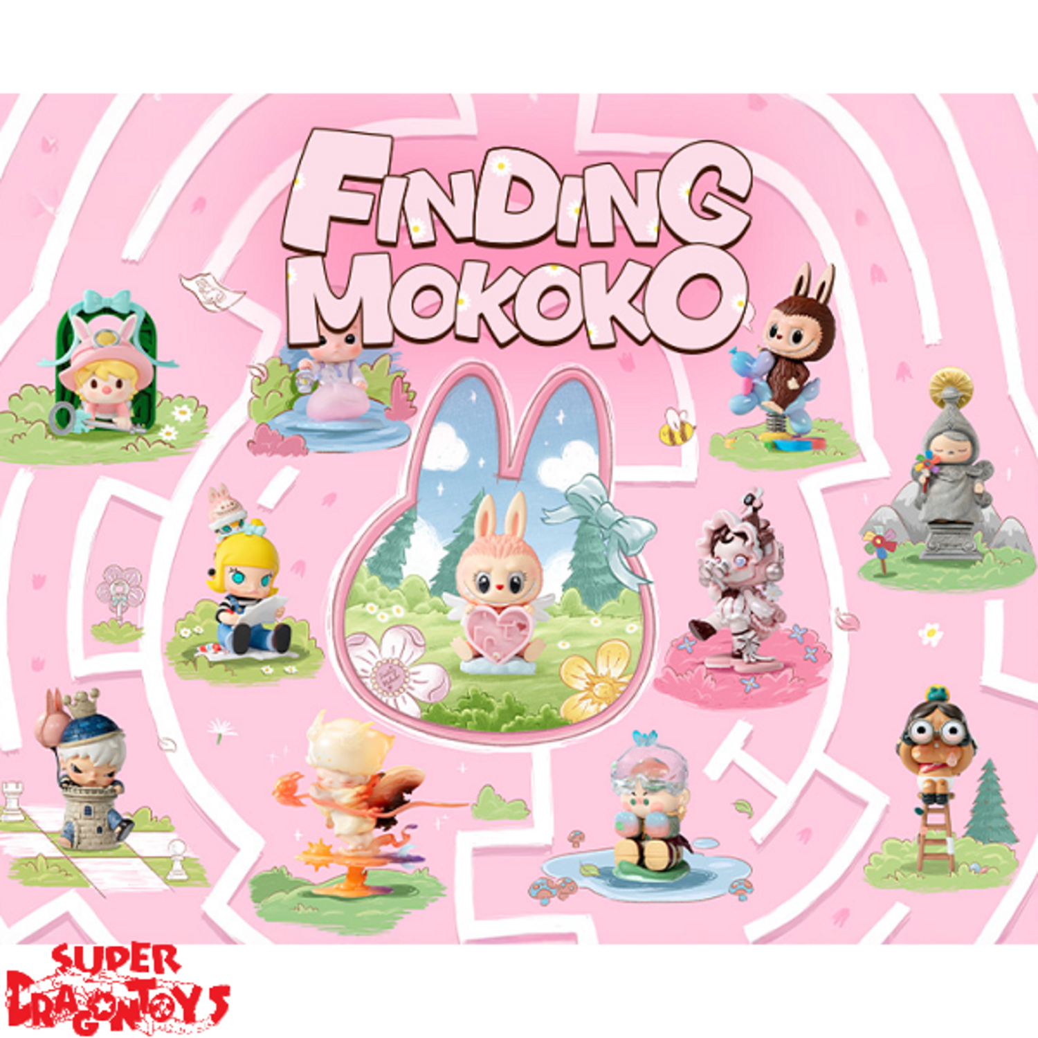 POP MART FINDING MOKOKO ６個セット！ POP MART Finding MOKOKO Series Blind Box – Blind Box Collections