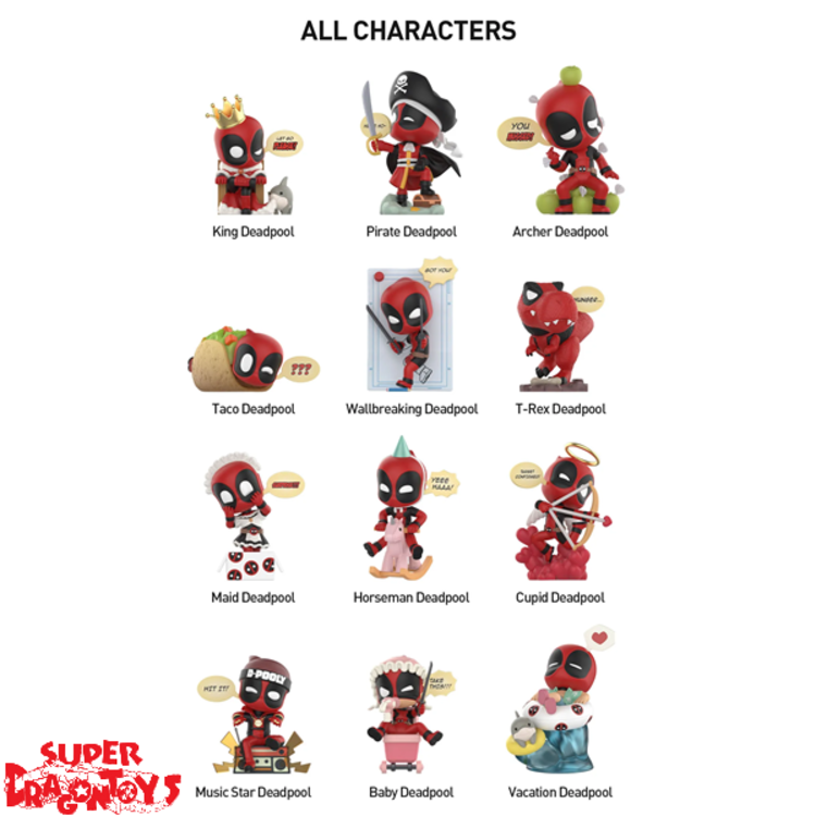 POP MART POP MART - MARVEL DEADPOOL SERIES - BLINDBOX MINI FIGURE