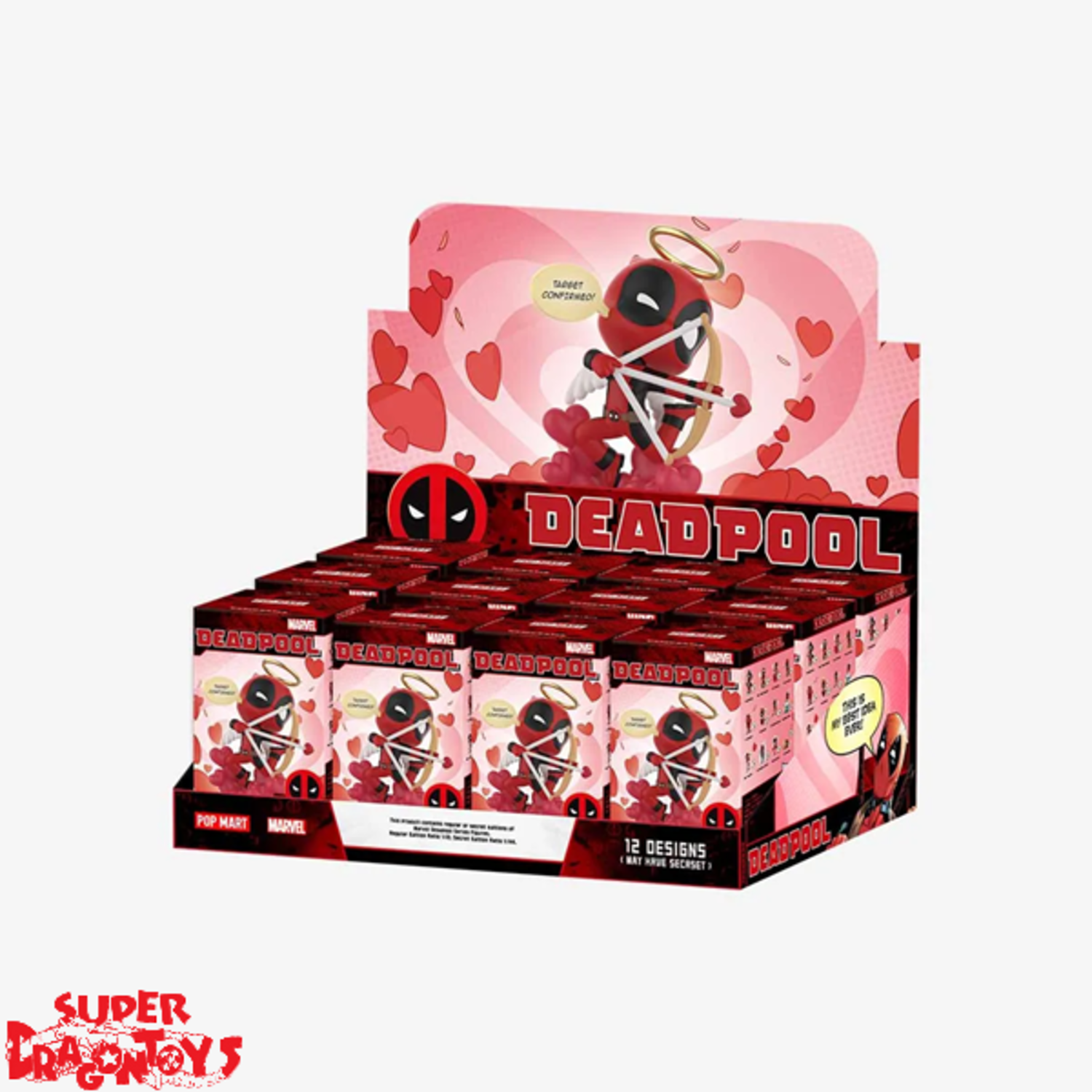 POP MART - MARVEL DEADPOOL SERIES - BLINDBOX MINI FIGURE - SUPER