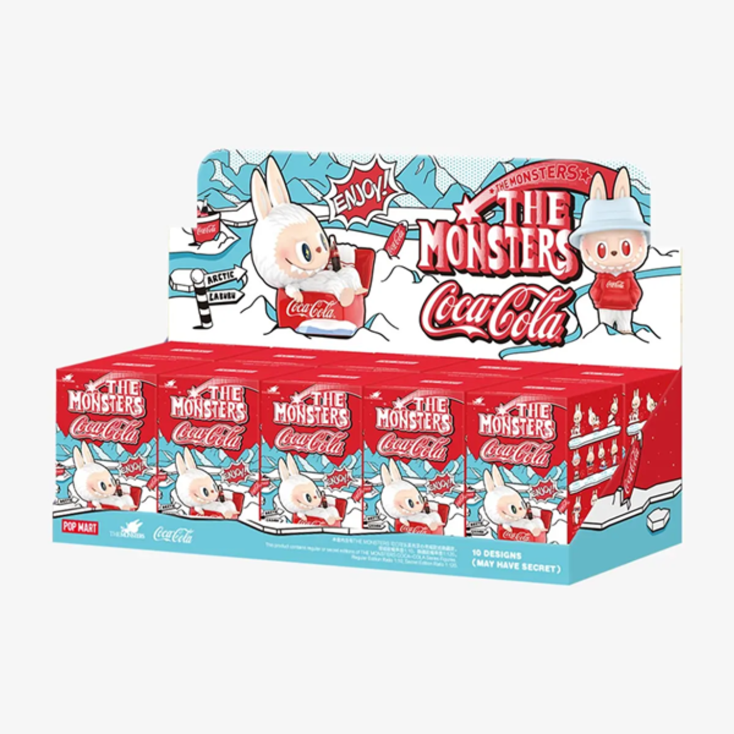 POP MART - THE MONSTERS [COCA COLA SERIES] - BLINDBOX MINI