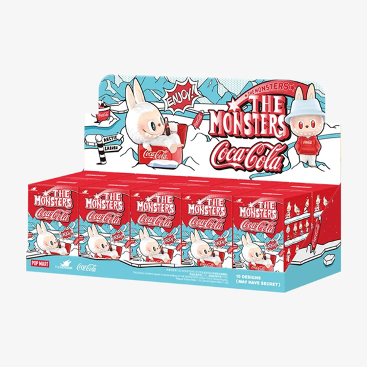 POP MART POP MART - THE MONSTERS "LABUBU" [COCA COLA SERIES] - BLINDBOX MINI FIGURE
