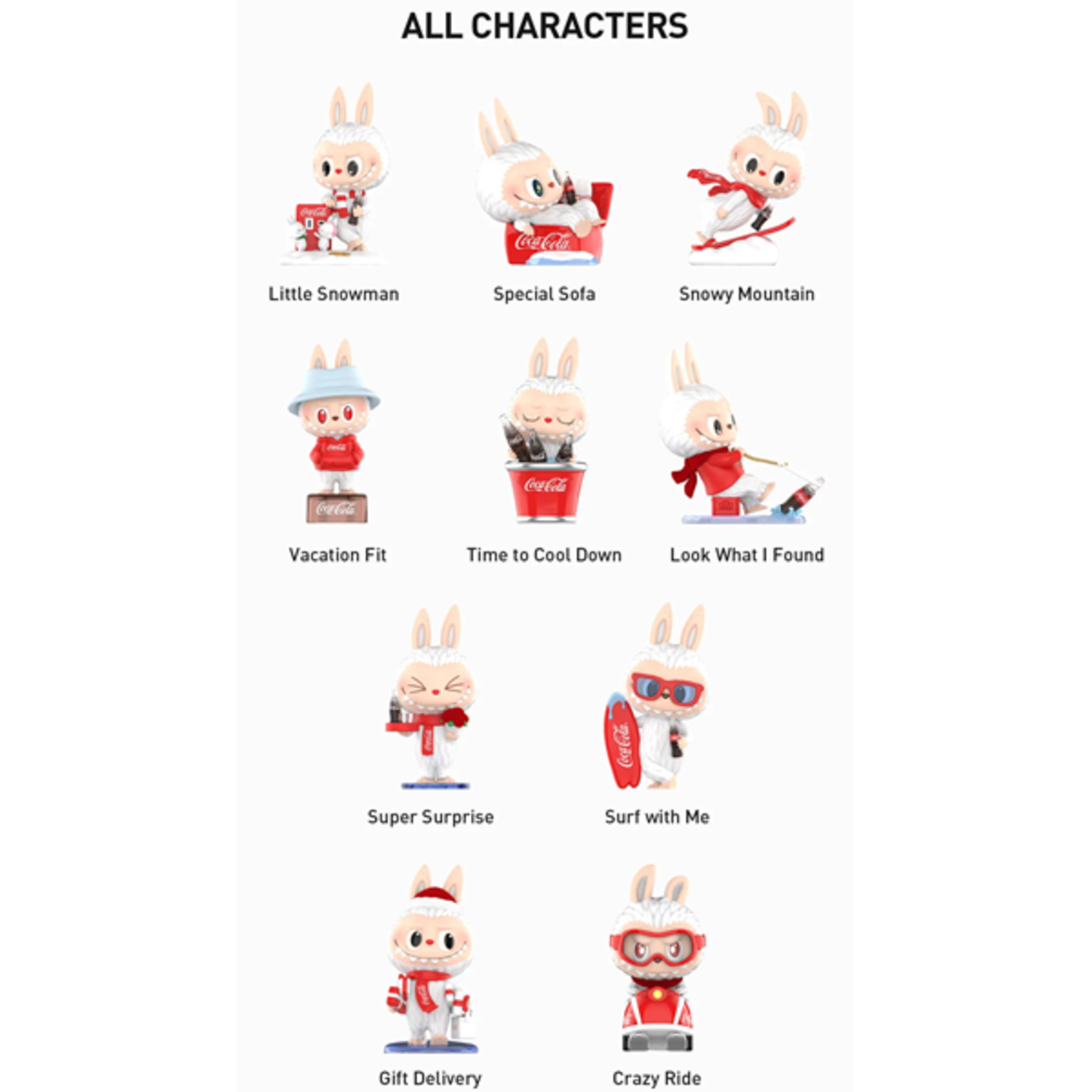 POP MART - THE MONSTERS [COCA COLA SERIES] - BLINDBOX MINI