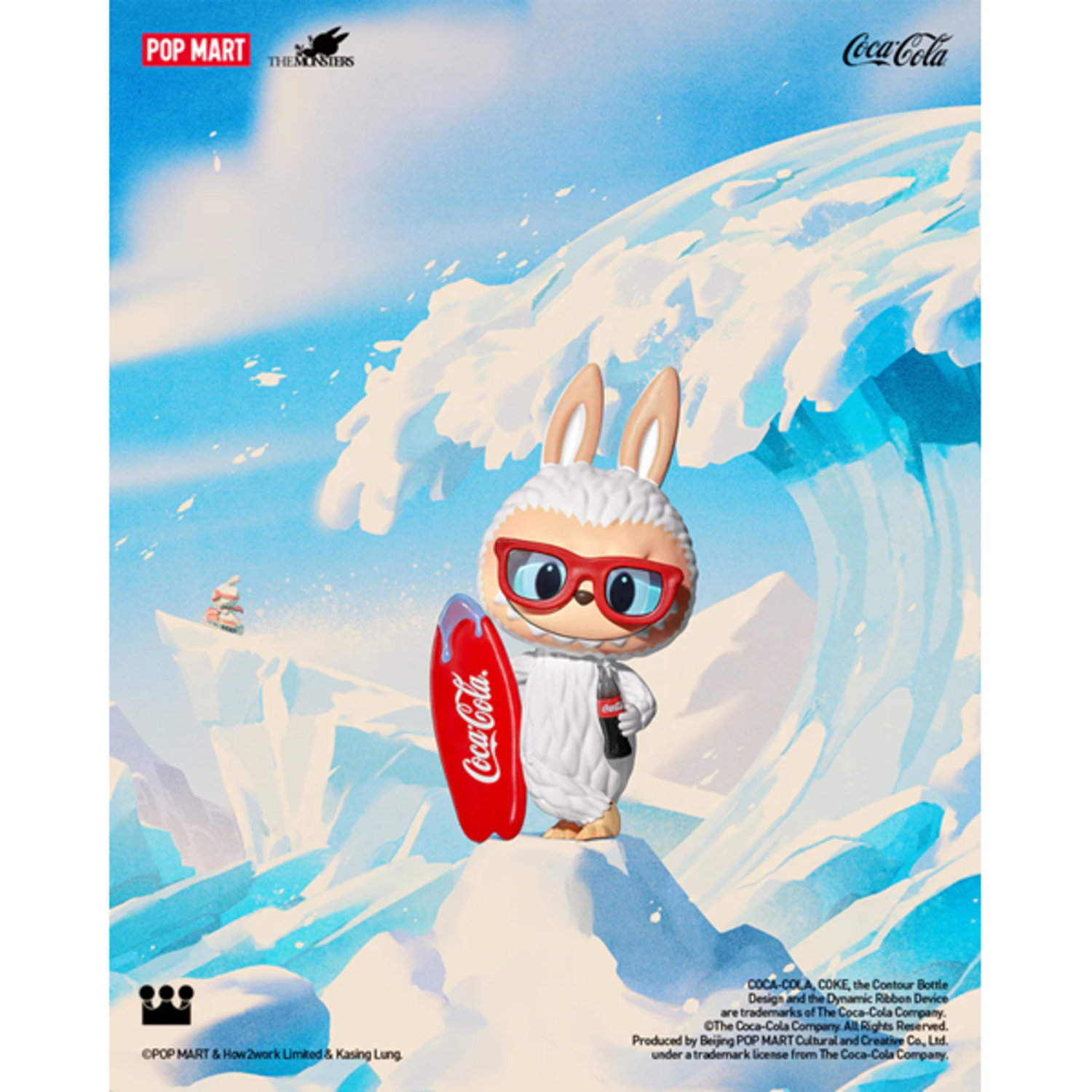 その他 POP MART THE MONSTERS COCA-COLA Series POP MART The Monsters COCA-COLA Series-Vinyl Face Blind Box, Blind