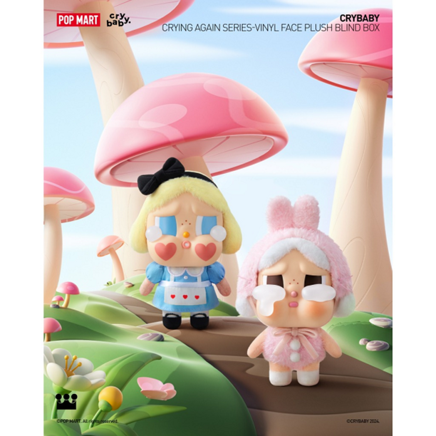 【alum】CRYBABY Crying Again シリーズ CRYBABY Crying Again Series Blind Box - 眼泪工厂 – Art Toy
