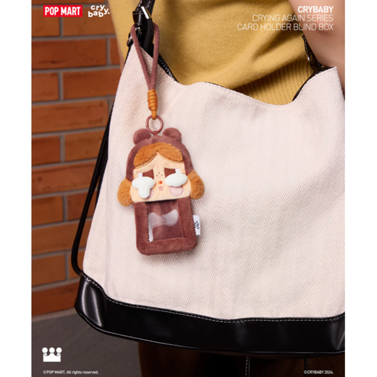 POP MART POP MART - CRYBABY [CRYING AGAIN SERIES] - PLUSH HOLDER BLINDBOX