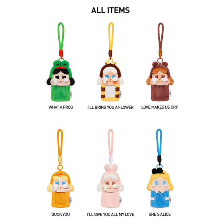 POP MART POP MART - CRYBABY [CRYING AGAIN SERIES] - PLUSH HOLDER BLINDBOX