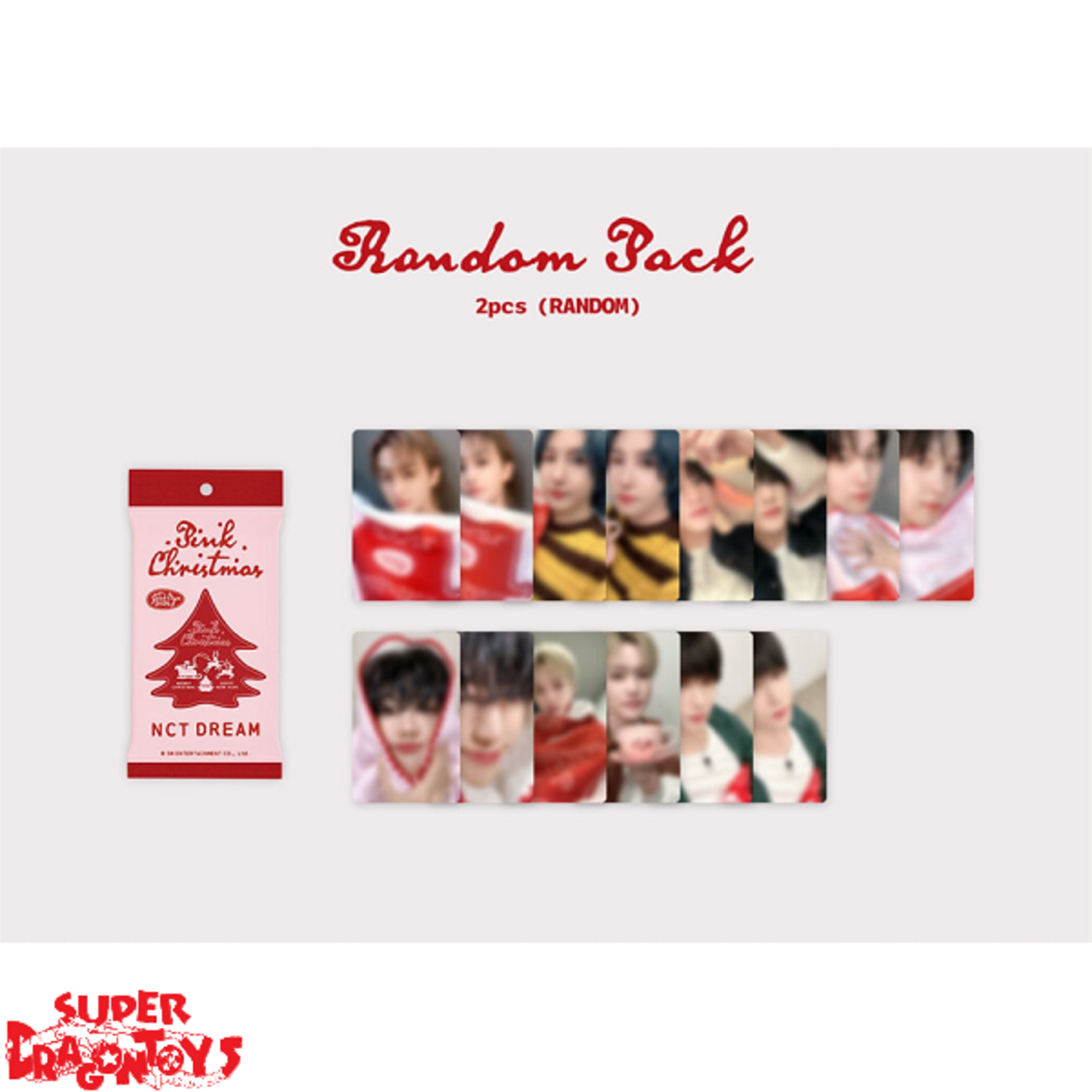 NCT DREAM (엔시티 드림) - [2024 PINK CHRISTMAS] TRADING CARD PACK