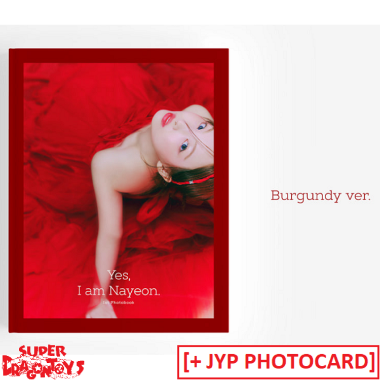 NAYEON (나연) [TWICE] - "YES, I AM NAYEON" - 1ST PHOTOBOOK + [JYP PHOTOCARD]