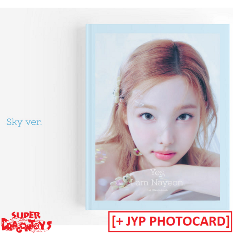 NAYEON (나연) [TWICE] - "YES, I AM NAYEON" - 1ST PHOTOBOOK + [JYP PHOTOCARD]