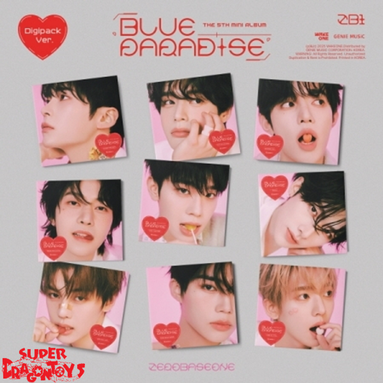 ZEROBASEONE (제로베이스원) - BLUE PARADISE - [DIGIPACK] - 5TH MINI ALBUM