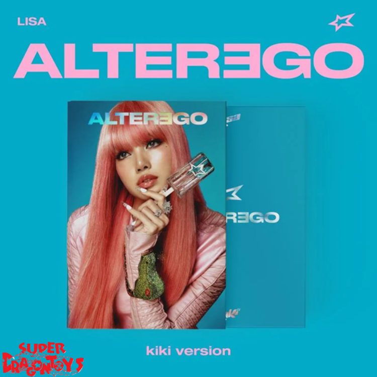 LISA (리사) [BLACKPINK] - ALTER EGO - [KIKI PHOTOBOOK VER.] - 1ST SOLO ALBUM
