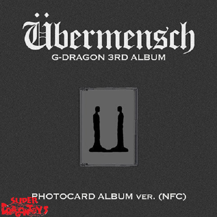 G-DRAGON (지드래곤) - UBERMENSCH - [PHOTOCARD ALBUM VER. (NFC)] - 3RD ALBUM